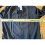 Bar III Bar III Womens Open-Front Blazer Jacket in Black Size Small Collarless Career Photo 8