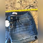Cello Jean Shorts Mid Rise Juniors Size 1 New NWT Cuffed Roll Photo 7