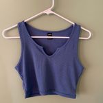 SheIn blue notch tank Photo 1