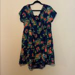 Lands' End  Cotton Jersey Off the Shoulder Ruffle Hem Swim‎ Cover-up Dress 3X Photo 6