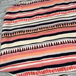Loft  Outlet Sleeveless Tank Top Blouse striped coral pink blue Women’s size XL Photo 14