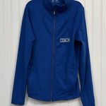 Gilly Hicks Recharge Royal Blue Coach Full Zip Athleisure Jacket Size L Photo 0