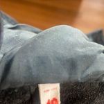 28” Waist//Vintage 90s Leather and Suede Black Mini Skirt Size M Photo 4