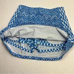 J. McLaughlin Active Golf Skort XS Blue White Catalina Cloth Pull-On *FLAWED Photo 5