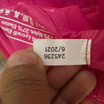 Outdoor Voices ‎ Zoom 8" Bodysuit One Piece Size Small Hot Pink Orange 245236 Photo 14