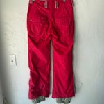 Bonfire Snowboarding Pants Womens XS Classic Fit Red Ski Snow Winter Photo 4