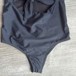 Beach Riot NEW Mia Black Double Knot One Piece Swimsuit XS Photo 6