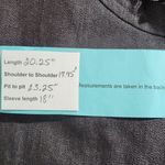  Gray Denim Chain Embellished Jacket Size 18/20W Cato Woman Denim Jacket Photo 1