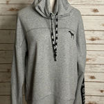 PINK - Victoria's Secret Victoria's Secret PINK sequin 'New York' cowl neck fleece sweatshirt Size Large Photo 0