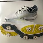 Adidas Women’s Golf Shoes Size 4 White Gray Yellow Bounce Spiked FW5642 Photo 6