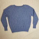 J.Crew | Light Blue Waffle Knit Wool & Alpaca Blend Crewneck Sweater - Small Photo 1