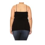 Know Me 2X Torso Shapewear Top Plus in Black Photo 2