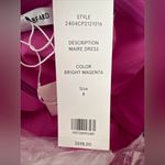 Veronica Beard $598 - Maire Strapless Body-Con Womens Minidress in Magenta Size 8 Photo 1