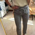 Thread and Supply  grey and white patterned pants Photo 0