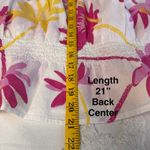 Gloria Vanderbilt  BOHO Lightweight Knit Floral Blouse Shirt Women's‎ Sz M Cotton Photo 11