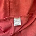 Eyeshadow Peach Pink Twist Knot Front Contrast Hem Sweatshirt Size L Photo 8