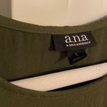 a.n.a  Olive Green Flowy Tank Top Photo 3