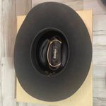 Bailey Vintage Western Hat Double XX Fur Blend Black size 6 5/8 Cowgirl Rodeo Photo 7