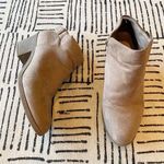 Bamboo  Beige Ankle Boot Block Heel Women's Shoe Size 10 Photo 0