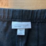 J.Jill Linen Pocket High-Rise Wide Leg Capri Pants, Large Petite Photo 6