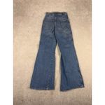 Pilcro anthropologie  carpenter wide leg jeans 25 med wash Photo 8
