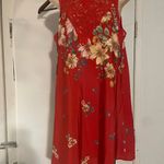 Miss Me  Red Floral Dress Photo 5