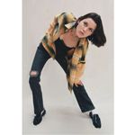 BDG Urban Outfitters  Caleb Sporty Plaid Flannel Shirt Size Small NWT Grunge 90s Photo 2