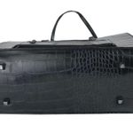 BEIS  The Work Tote Large Black Croc Faux Vegan Leather Crosbody Strap Tote Bag Photo 3