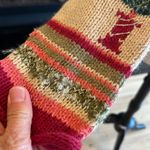 Susan Bristol  Christmas Sweater Hand Embroidered Cardigan Ramie Acrylic Angora Photo 10