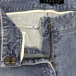 Theory Cropped Straight leg Jeans Light wash Denim Mid Rise Capri Casual Size 2 Photo 4