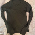 Black Athletic Long sleeve Top Size undefined Photo 0