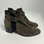 Aquatalia  gray‎ suede ankle boots size 9.5 pointed toe Photo 2