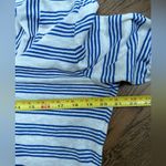 prAna  long sleeve blue striped hoodie shirt size XL Photo 5