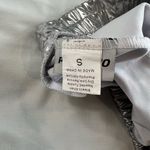 Women's Small Silver Rave Shorts Stretch Waist Festival Ready Puipkino Photo 1