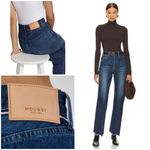 💕MOUSSY VINTAGE💕 Wide Straight Cropped Jeans ~ Dark Blue 30 NWT Photo 1