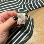 XS cutout crop top, long sleeve Hunter green Photo 5