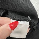 Sandro  Size 1 US S A-line Knee Length Skater Round Skirt Black Button Detail Photo 7