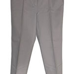 Liz Claiborne New  Career Emma Ankle Pants Womens Sz 8 Silver Gray Photo 0