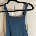 Teal Sleeveless Romper with Pockets Blue Size XS Photo 3