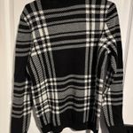 Paisley and gray black and white sweater long sleeve Multiple Photo 1