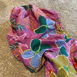 Listicle NWT  Floral Puff Sleeve Tiered Smocked Maxi Poplin Cotton Dress LARGE Photo 12