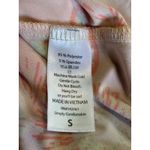 LuLaRoe Flowy Orange/Peach Floral Long Maxi Skirt Size Small Fold Over Waist Photo 6