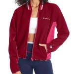 Champion Women’s Cranberry Red Pink Varsity Sport Jacket Size XS Photo 0