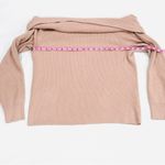 Leith Dusty Pink Cowl Turtle Neck Ribbed Pullover Sweater Photo 5