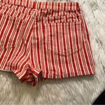 SO  High Rise Shortie Orange Cream Stripes 15/32W Photo 6