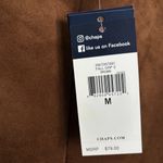 CHAPS NWT Chocolate Brown Vegan Suede Mid-Rise Fitted Legging Medium Photo 8