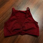 Colsie Seamless Bra Top Tank Maroon Medium Red Photo 1