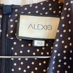 Alexis NWOT Kasany Blue Polka Dot Flowy Neck Tie Flutter Sleeve Midi Dress Photo 3