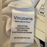 Rhinestone Graphic White and Brown Short Sleeve Tee size S Photo 9