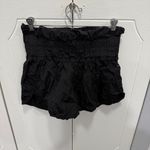 Free People Movement Black The Way Home Logo Shorts Photo 3